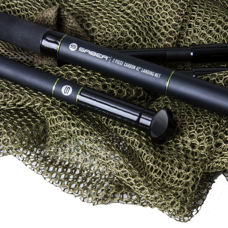 Saber 42" Carbon Landing Net & Handle Combo