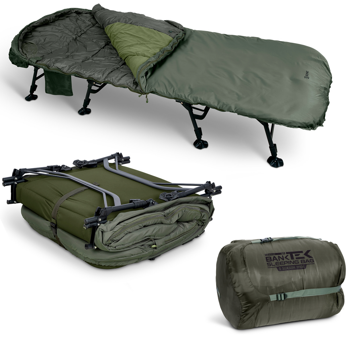 Sonik Bank-Tek 5 Season Sleep System - Wide