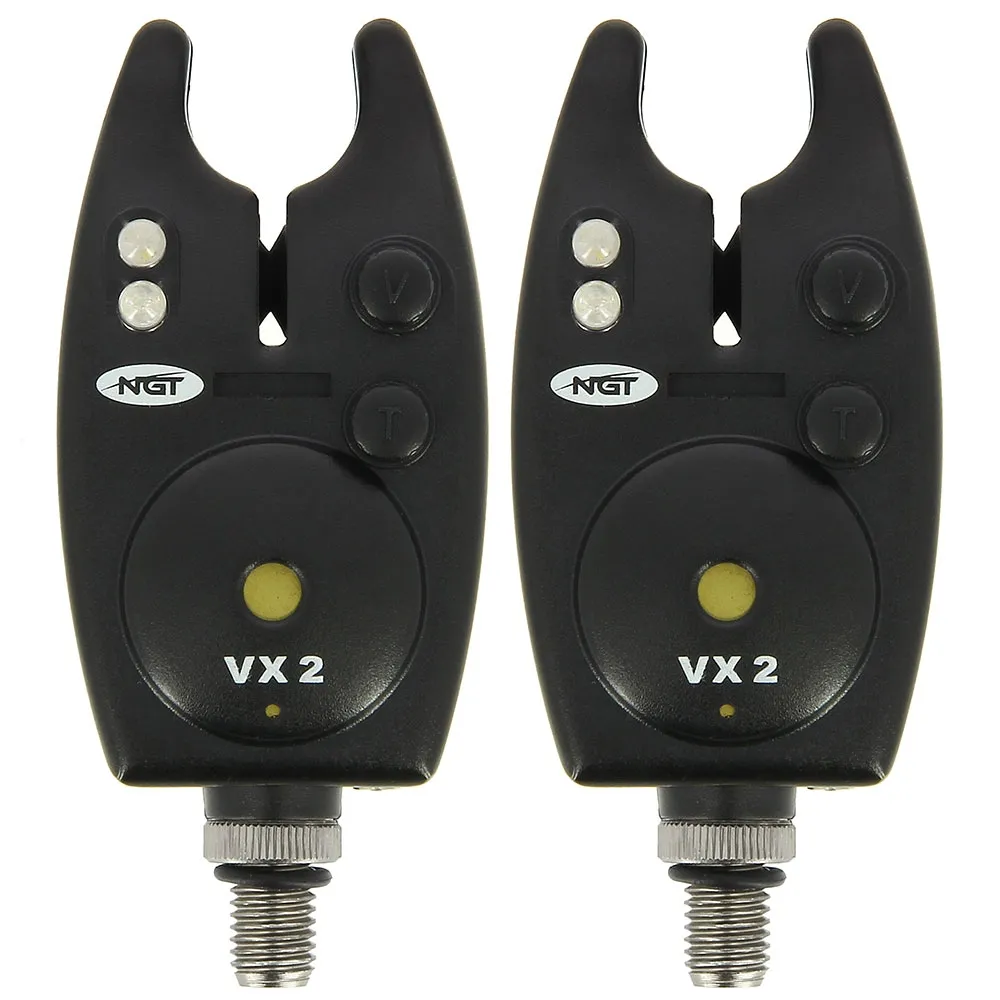 NGT Twin VX2 Bite Alarm Set With Indicators