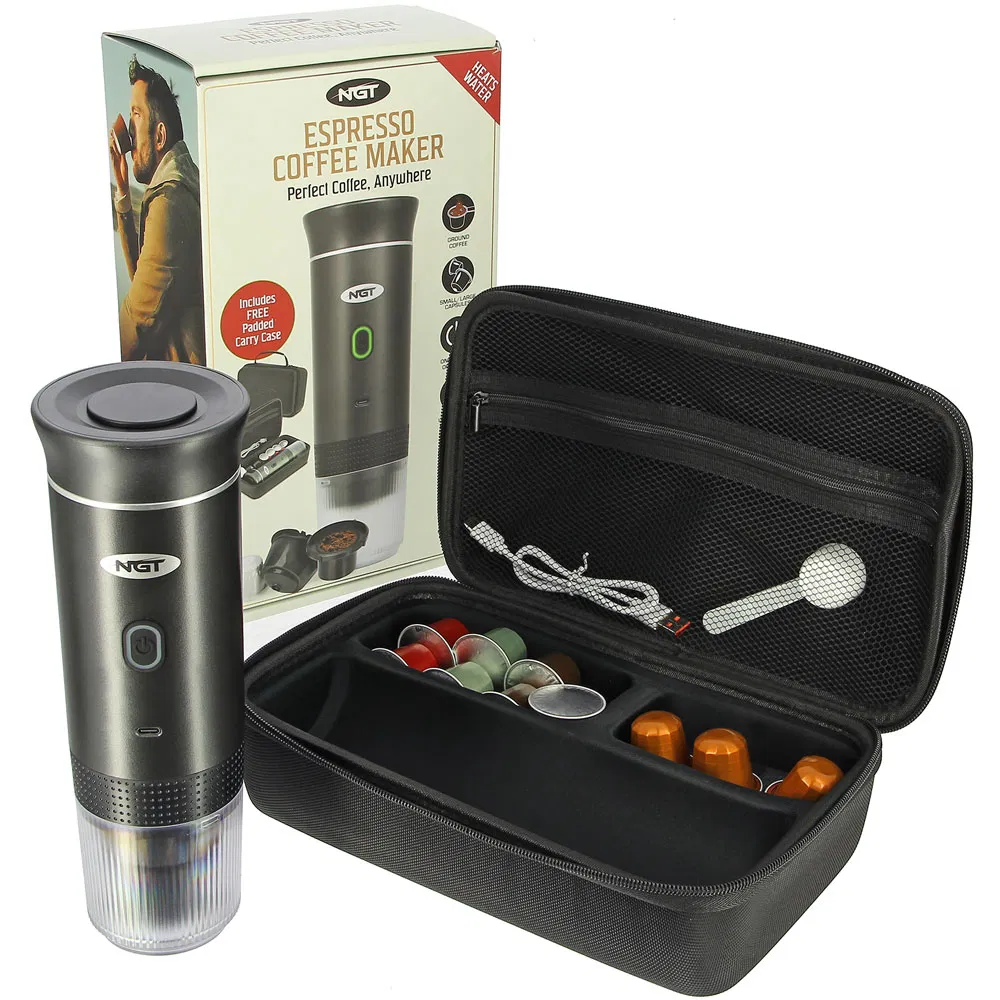 NGT Espresso Coffee Maker With Case