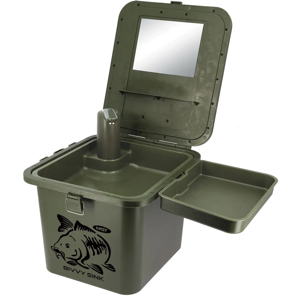 NGT Bivvy Sink + Tap Combo