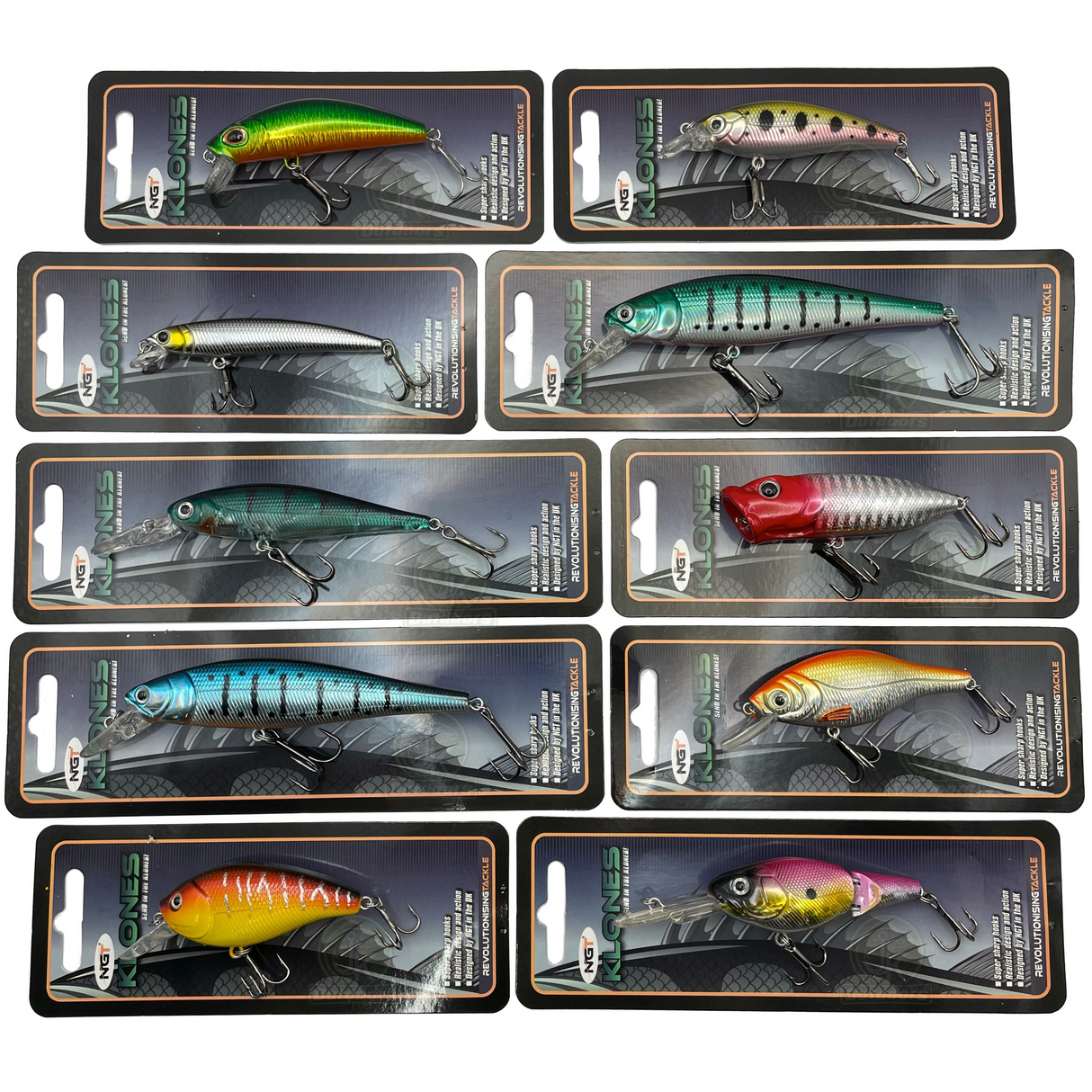 NGT Klone Fishing Plug Lure Popper Wobbler Crank Bait (1pc)