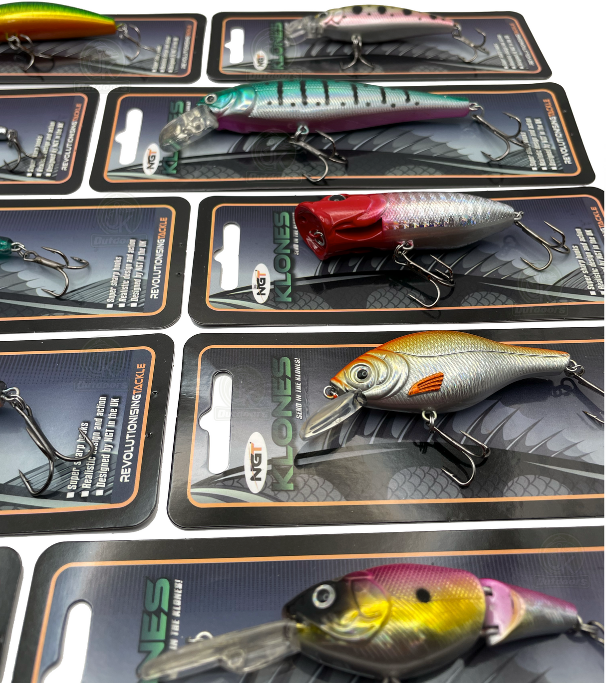 NGT Klone Fishing Plug Lure Popper Wobbler Crank Bait (1pc)