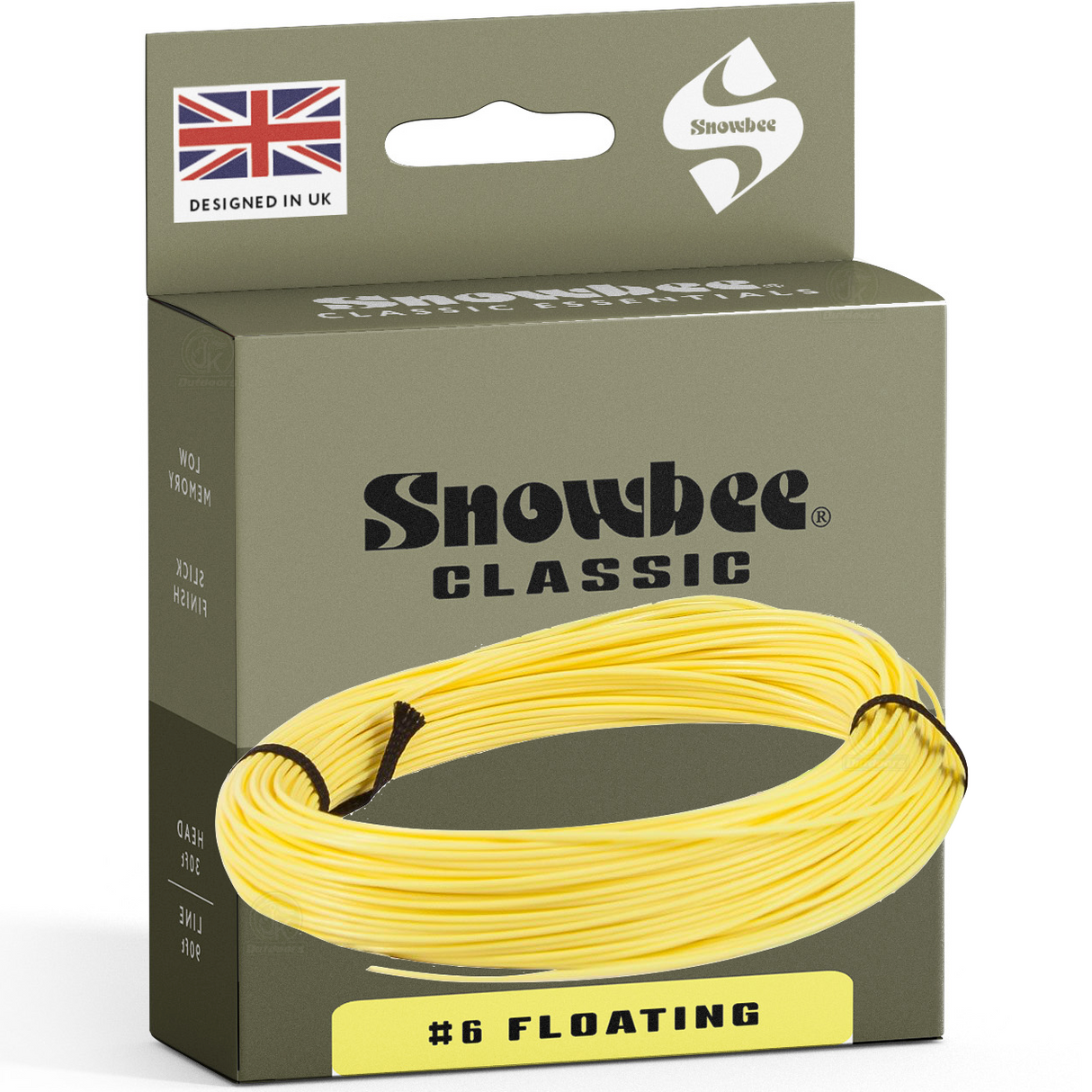 Snowbee Classic Fly Line | Floating | Pale Yellow