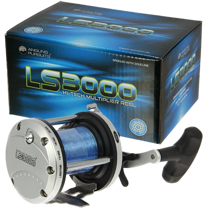 Load image into Gallery viewer, Angling Persuits LS3000 Multiplier Reel
