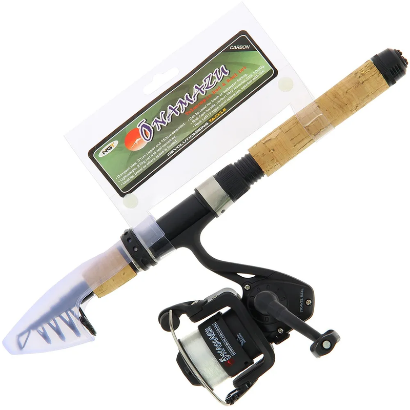 Load image into Gallery viewer, NGT Onamazu 5ft Rod and Reel Travel Combo
