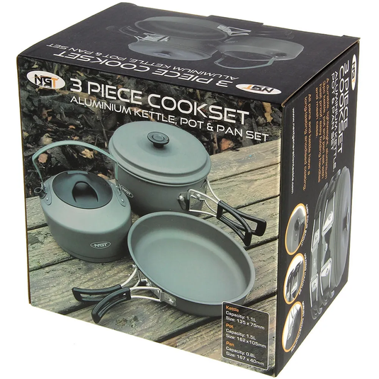 NGT 3 Piece Cookset