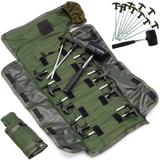 NGT Bivvy Pegs, Mallet & Case Set
