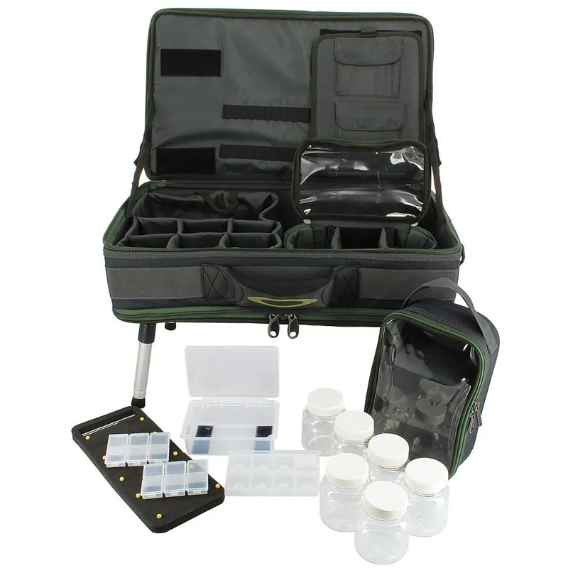 Load image into Gallery viewer, NGT Deluxe Bivvy table System - XL
