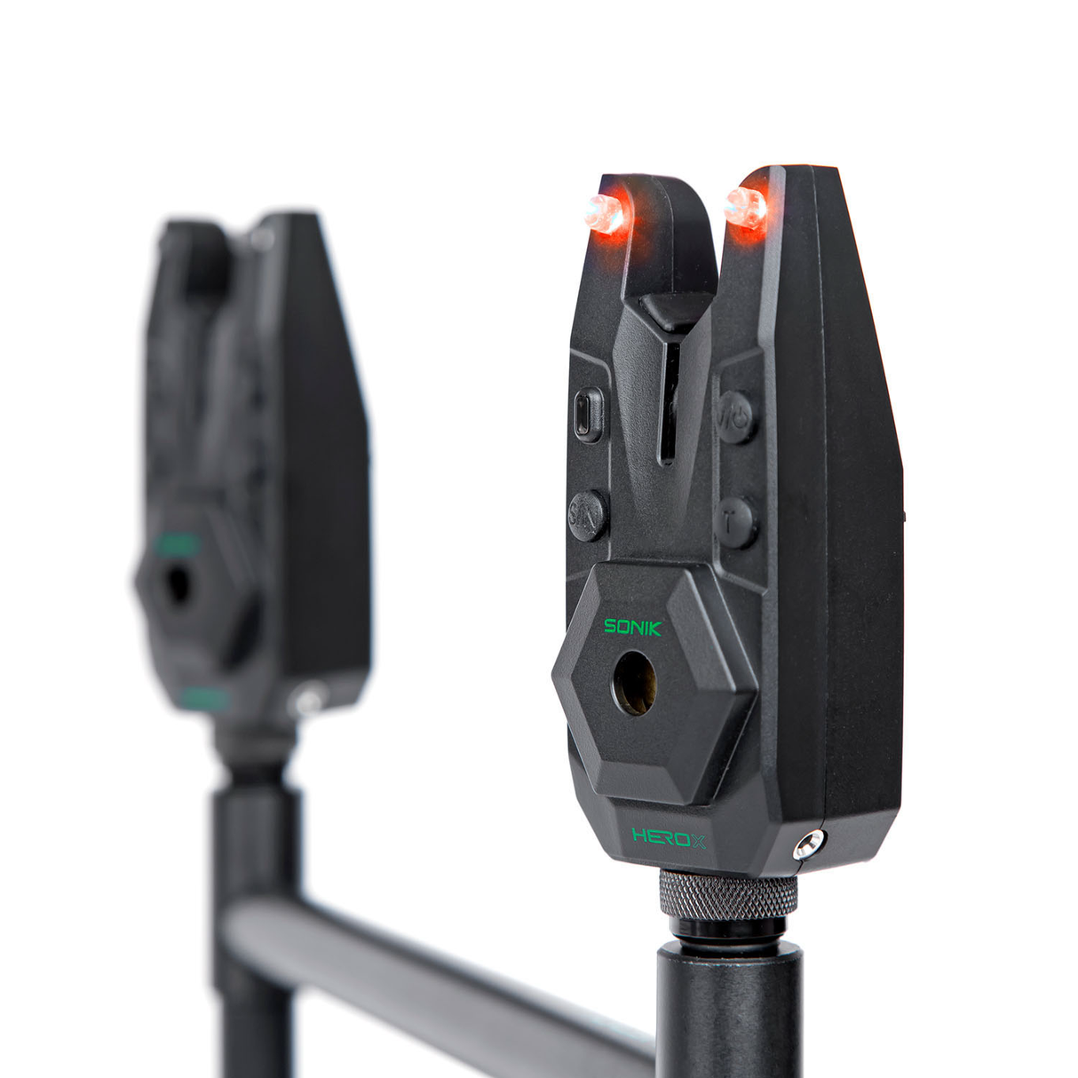 Sonik HeroX 3+1 Bite Alarm Set & Bivvy Light