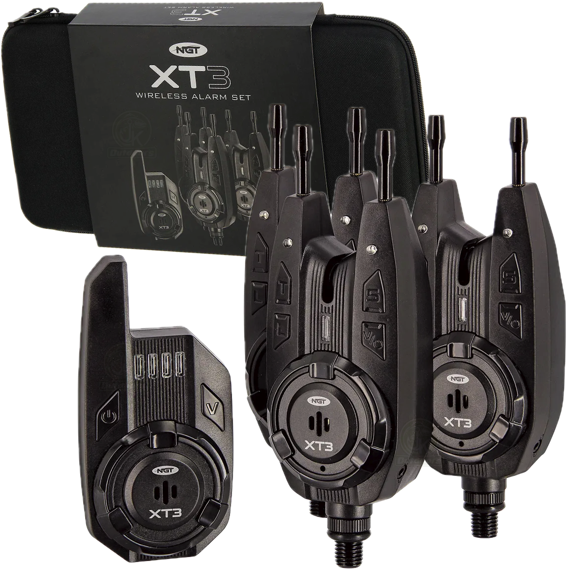 NGT XT-3 Wireless Bite Alarm Set