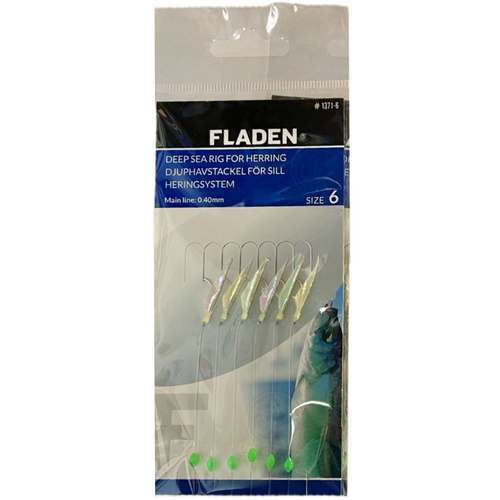 Fladen Size 6 Ghost Sabiki Herring Feathers