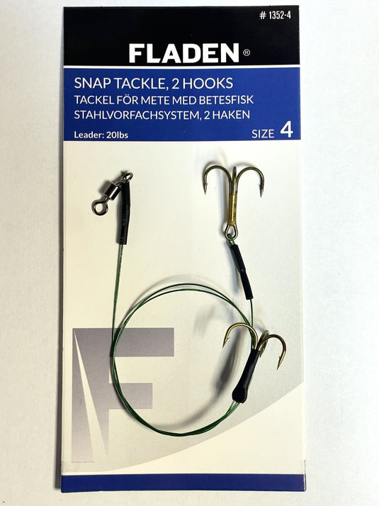 Fladen Snap Tackle Wire Trace Rigs – JK Outdoors