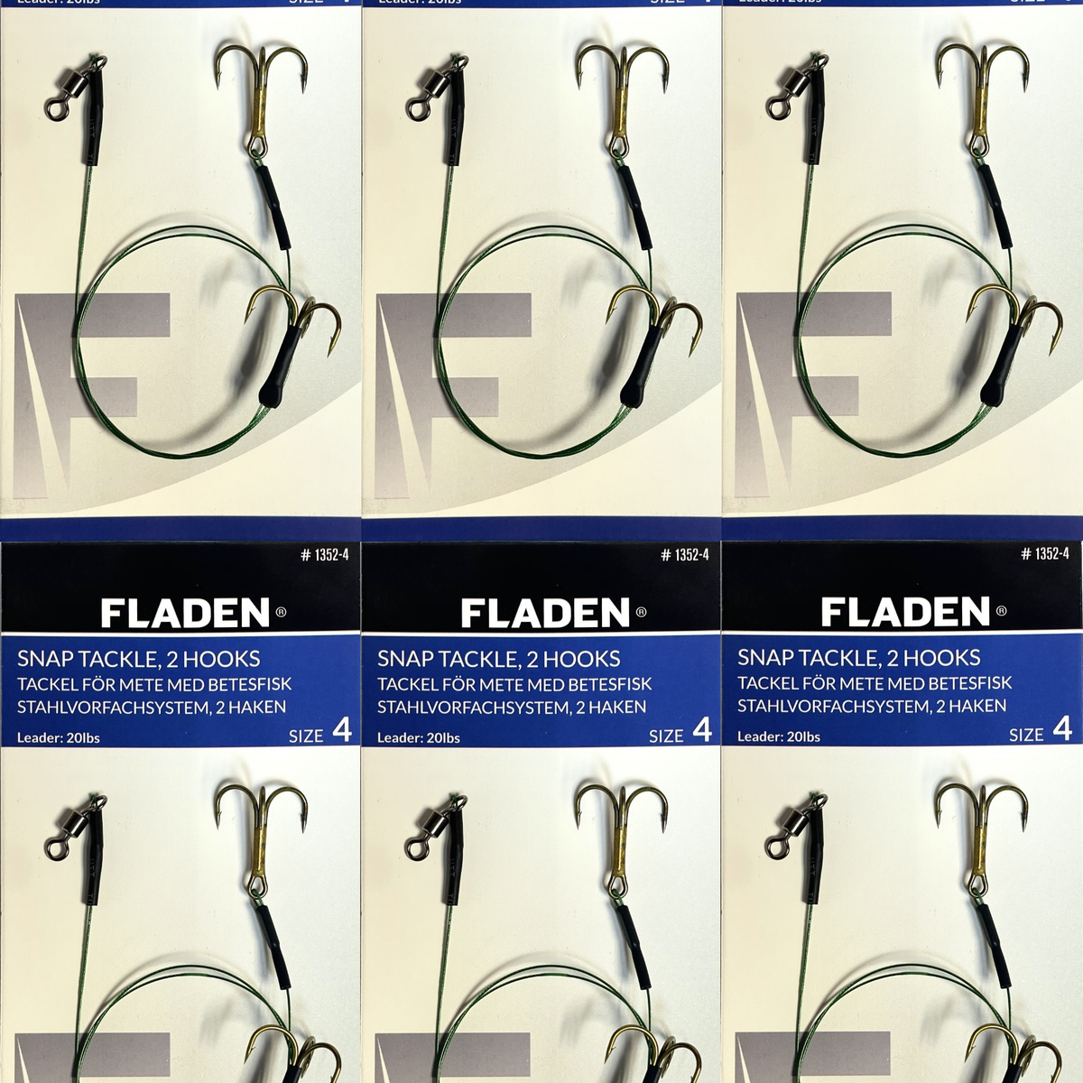 Long Shank Treble Hooks Pike Fishing Trace Rig With Double Treble Hooks ...