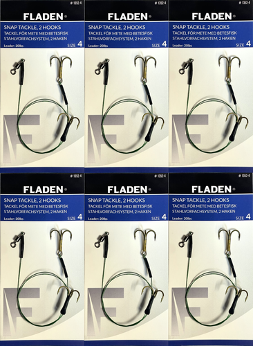 Fladen Snap Tackle Wire Trace Rigs