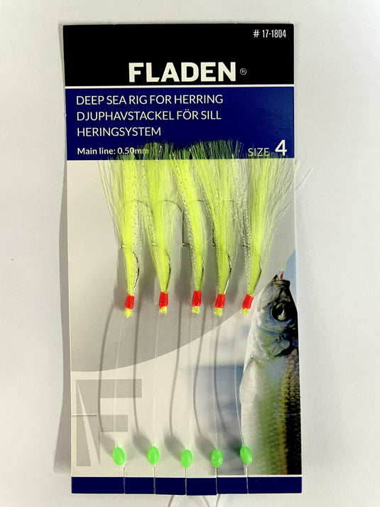 Fladen Green Tinsel feathers