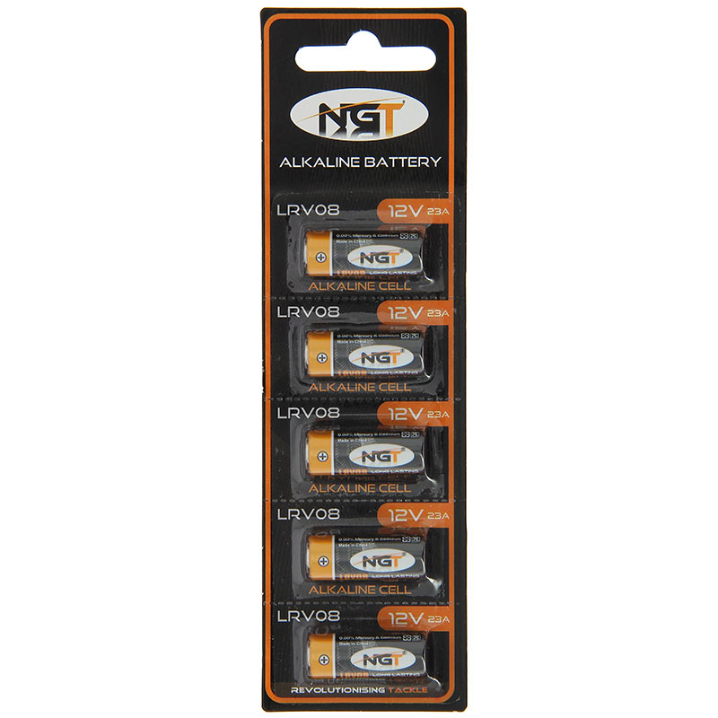 Load image into Gallery viewer, 5x LRV08 Batteries (For NGT Bite Alarms) - JK Outdoors
